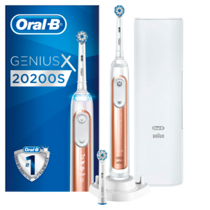 Oral-B Genius X 20200S, Rose Gold elektrisk tannbørste