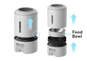 Petlibro Ruokinta-automaatti kissalle, WiFi, 5 litraa