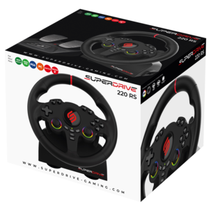 Superdrive 220 RS gamingratt og pedaler