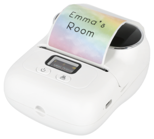 BT M110-, BT M220-etiketter, 5 x 5 cm, regnbue, 150-pakning