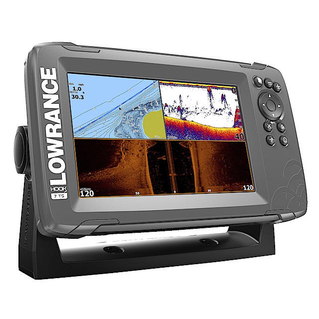 Ekolod/plotter Lowrance Hook27 TripleShot Clas Ohlson