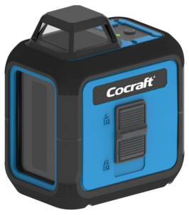 Cocraft HL360V-G Ristilinjalaser, 360 astetta, vihreä ristilinjalaser