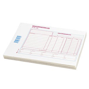 Bokføringsunderlag A5