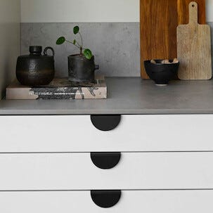 Prettypegs skuffehåndtak Hjördis 80 mm, 1-pakning