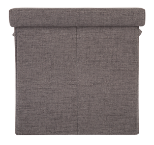 Sittpuff med förvaring, grå