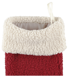 Joulusukka tekoturkista lapsille ja aikuisille, 45 cm