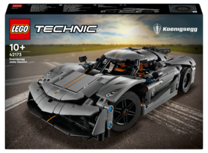 LEGO Technic Koenigsegg Jesko Absolut harmaa hyperauto 42173, yli 10-vuotiaille