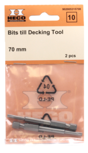 Bits til Heco Decking Tool terrassejig, 2 stk/pk.