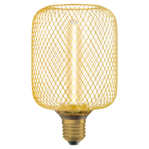 Osram Decor Gold LED E27 Straw rett filament dimbar