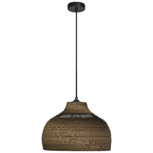 Osram Cardboard Hat taklampa E27 brun 36 cm