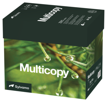 Multicopy Zero A4 80 g kopipapir, 2500-pakning