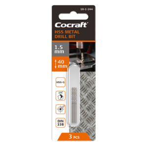 Cocraft Metalliporanterä HSS-G