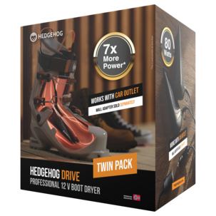 Hedgehog Drive Kannettava kengänkuivain 12 V