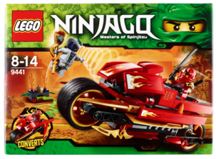 Kais vassa motorcykel, Lego Ninjago 9441