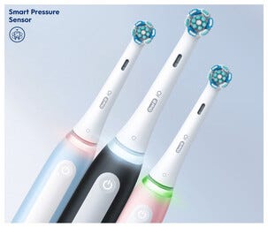 Oral-B iO 3 Duo eltandborste, 2-pack