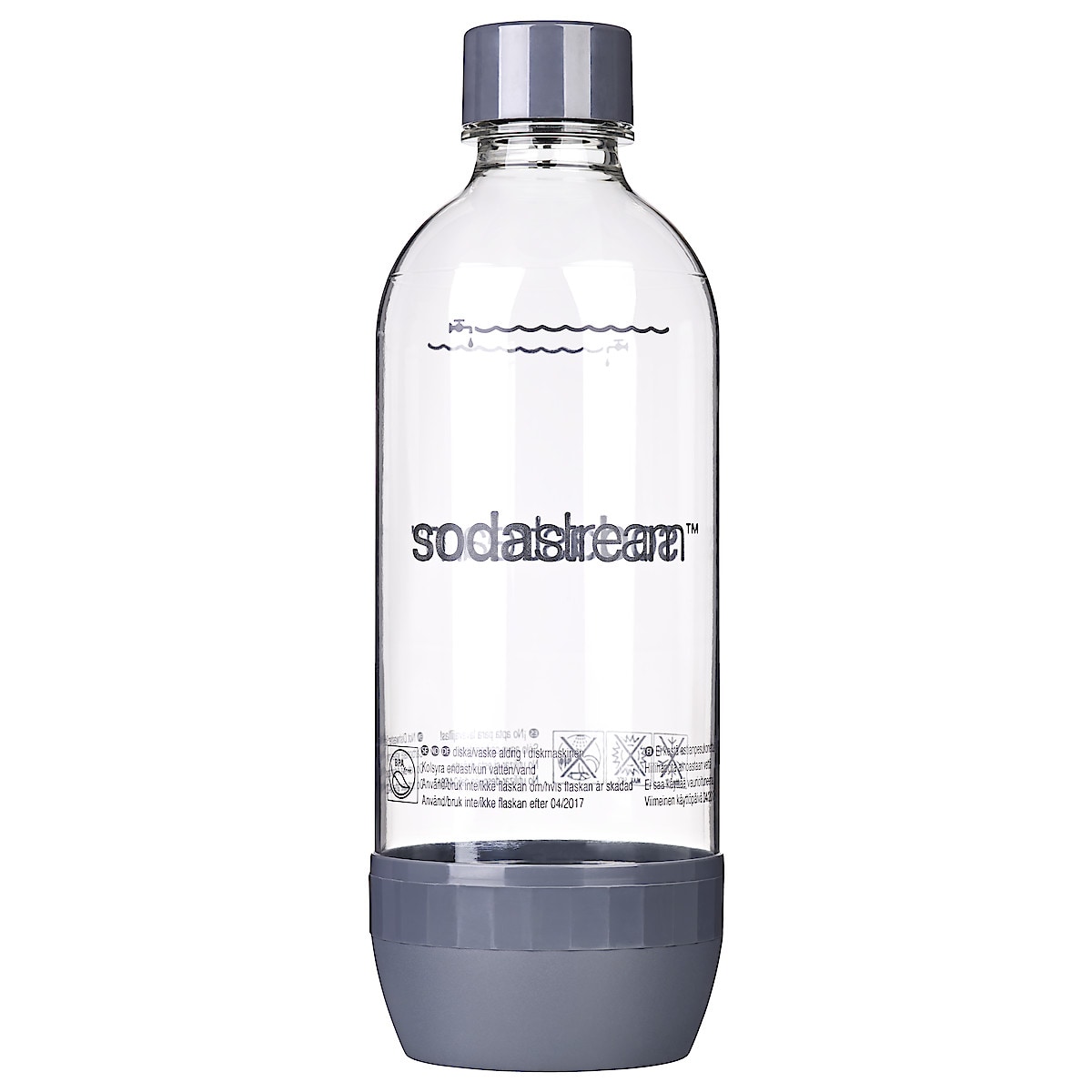 SodaStream Pullo 1,0 litraa, 3 kpl