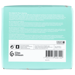 Tørrmopprefill Fresh Cotton, 30-pakning