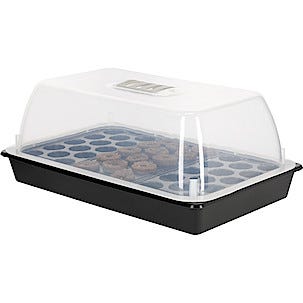 Minipluggbrett med lokk til minibriketter