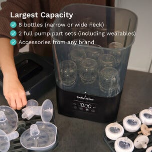 Baby Brezza SuperQuick sterilisator med tørking