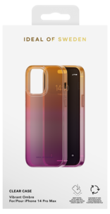 Mobilskal för iPhone 14 Pro Max, Ideal of Sweden Clear Case Vibrant Ombre