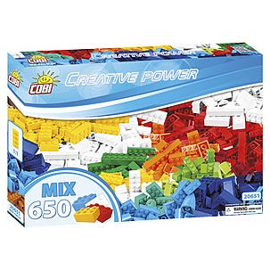 Byggklossar blandade bitar, Cobi
