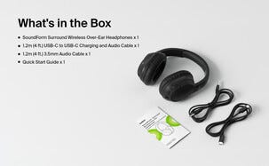 Belkin Soundform Surround trådlösa hörlurar over ear