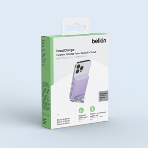 Belkin powerbank trådlös med magnet 5000 mAh