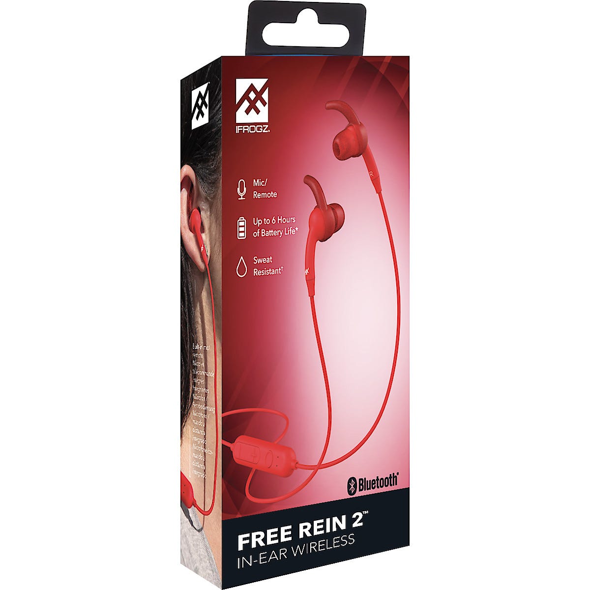 TRÅDLØST HEADSET IFROGZ LILLA | Clas Ohlson TRÅDLØST HEADSET IFROGZ HVIT | Clas Ohlson