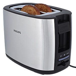 Brödrost 2 skivor Philips HD2628