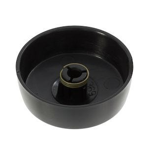 Ratt til dimmer Schneider Renova Svart