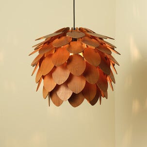 Northlight Alve taklampe i tre, 55 cm