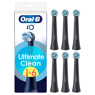 Oral-B iO Ultimate clean borsthuvud, svart