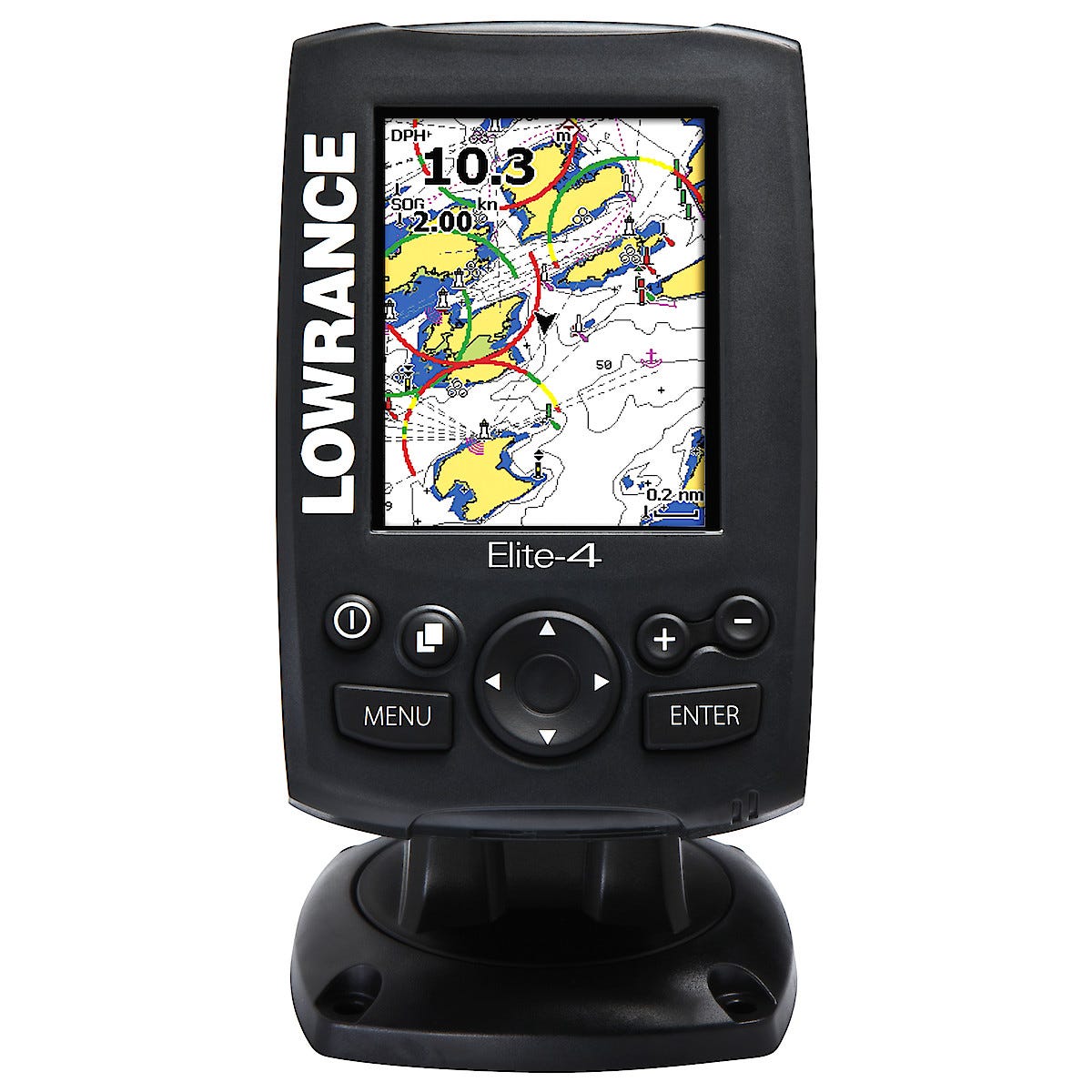 Lowrance Elite-4 kartplotter med ekkolodd | Clas Ohlson