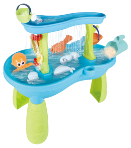 Hiekkapöytä / Vesipöytä ja tarvikkeet, yli 3-vuotiaille