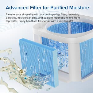 Wick-filter till Levoit 6000S luftfuktare, 4 pack