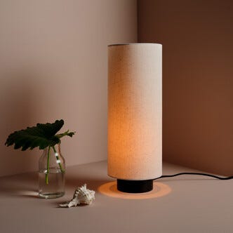 Northlight Filip bordlampe med linskjerm, 40 cm