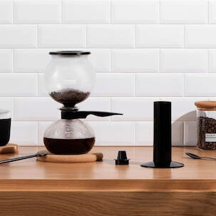 Bodum Pebo kaffebryggare vakuum 8 koppar, 1 liter