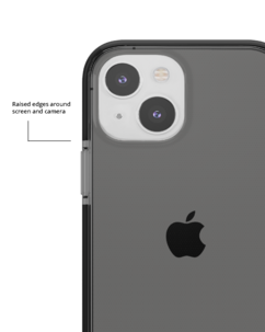 Holdit Seethru Case för iPhone 15, mobilskal