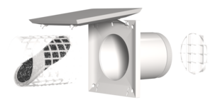 Friskluftsventil med filter 