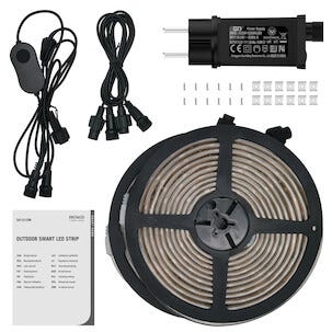 Deltaco Smart LED-list neon RGB utomhus, 2 x 5 m