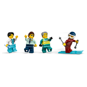 LEGO City Luftambulansefly med medisinsk laboratorium 60465, 6 år