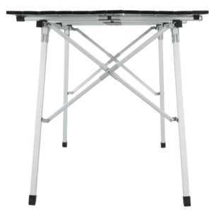Campingbord i aluminium, 120 x 70 cm, sammenleggbart