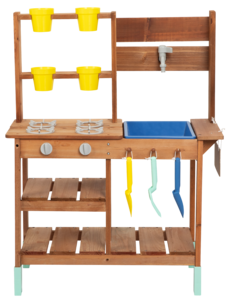 Lekbord utekök barn, med vatten, från 3 år