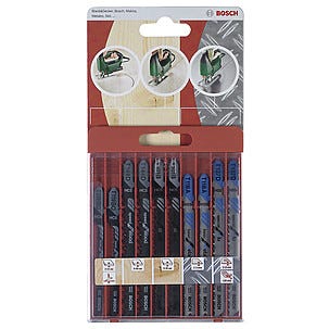 Sticksågsblad Bosch, sortiment