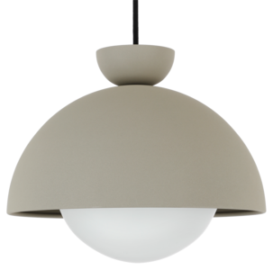 Birk taklampe metall og glass, 35 cm, Northlight