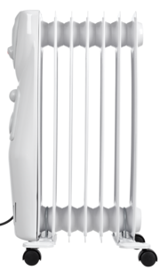 Öljytäytteinen lämpöpatteri pyörillä