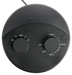 Oscillerende terrassevarmer med timer, 800 W