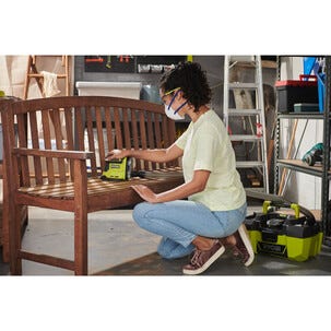Ryobi R18PSN-0 detaljslip 18 V för hörn och kanter