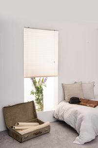 PLISSÉGARDIN HVIT 80CM