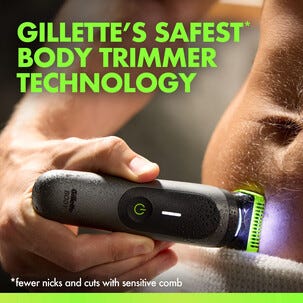 GilletteLabs i7 BG7 kropps- och intimtrimmer, svart